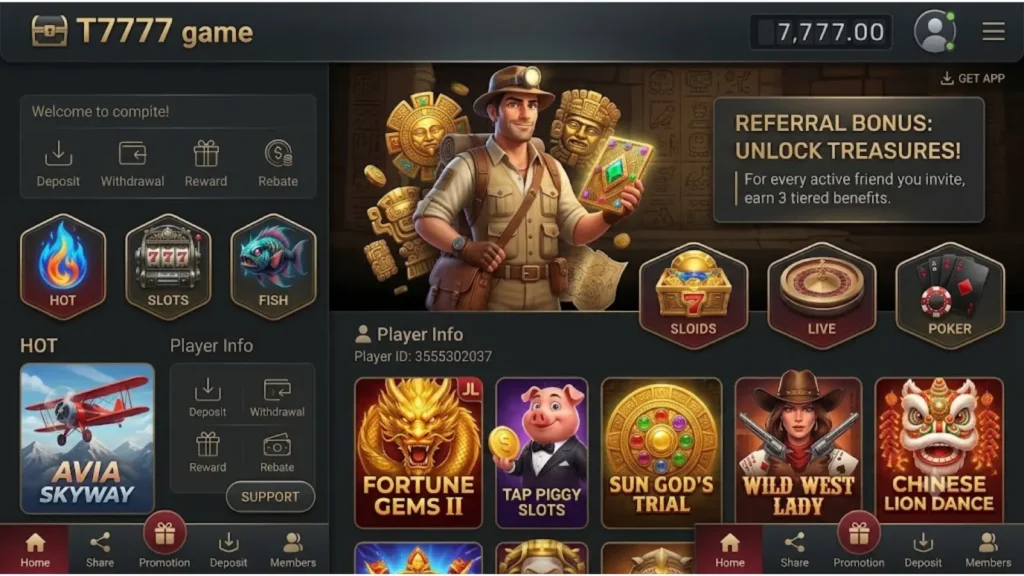 T7777 Game